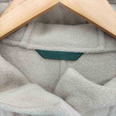 ラコステ LACOSTE Hooded Long Wool Blend Coat ウール ブレンド コート レディース